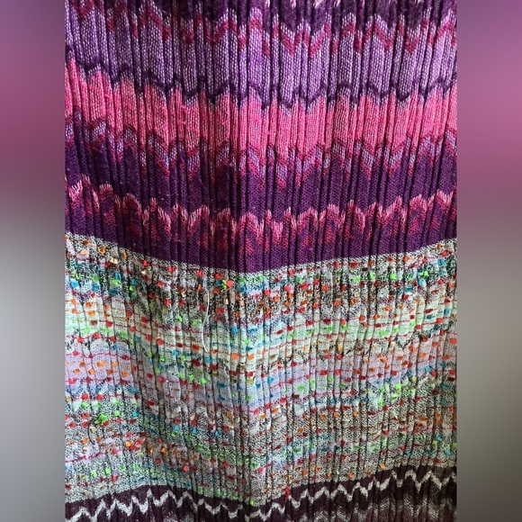 VGC vintage confetti vs zigzag space dye like scarf - Picture 13 of 14